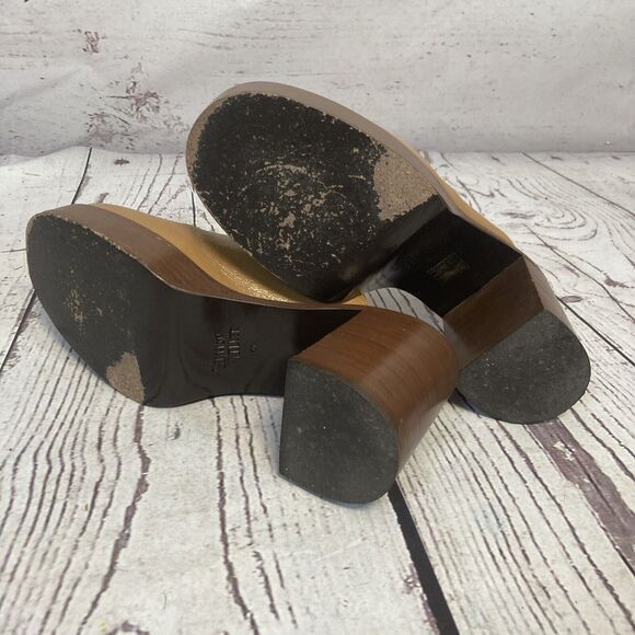 SIMON MILLER Shoes Womens 41EU 11US Low Raid Textured Leather Platform Mules - Picture 7 of 10